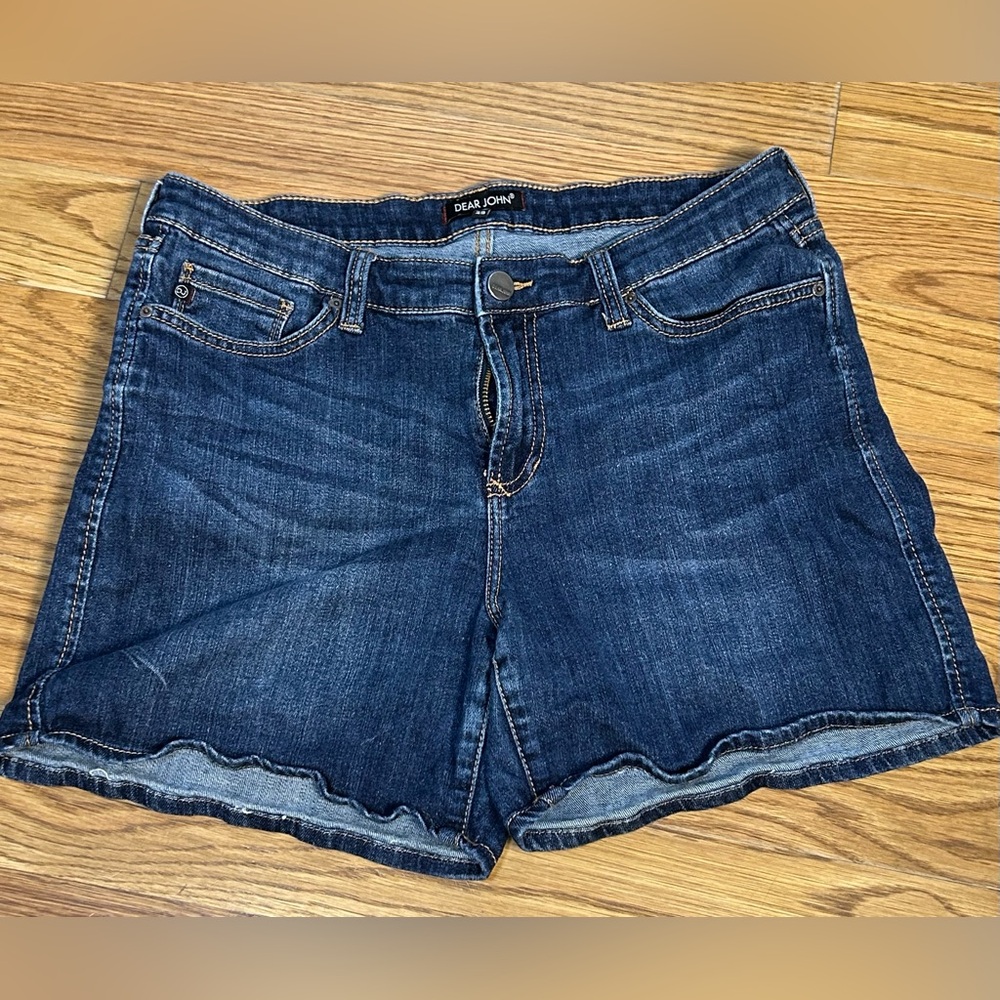 Anthropologie Dear John American‎ Classic Denim Shorts Size 27